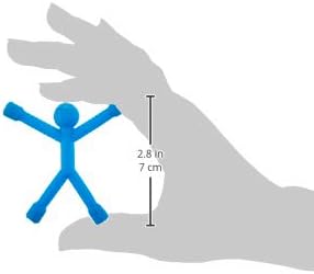 MAGMEN Enhanced Grip Magnetic Fidget Toy Figures for Kids 3-8 & Toddlers| 5 Piece Opaque Color Multipurpose MagnetSet for Travel, Road Trip, Office & Stocking Stuffer Gifts.