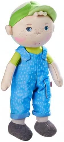 HABA Snug Up Till - 10" Soft Doll, Machine Washable Baby Boy Doll, Perfect Snuggly Toddler Plush Figure for 18 Months and Up