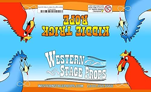 Children’s Cowboy Kiddie Trick Rope Lasso Pre-Tied | Ages 4-10 |