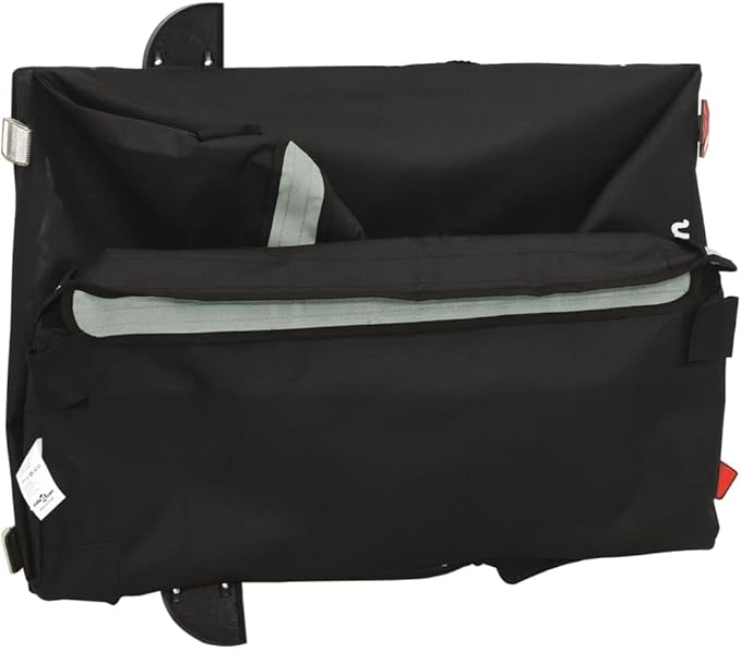 Bike Cargo Trailer, Bicycle Cart Bike Wagon Trailer, Bike Luggage Carrier, Loading Bike Storage Cart, Black and Gray, Maximum Load Capacity: 99.2 lb,-435