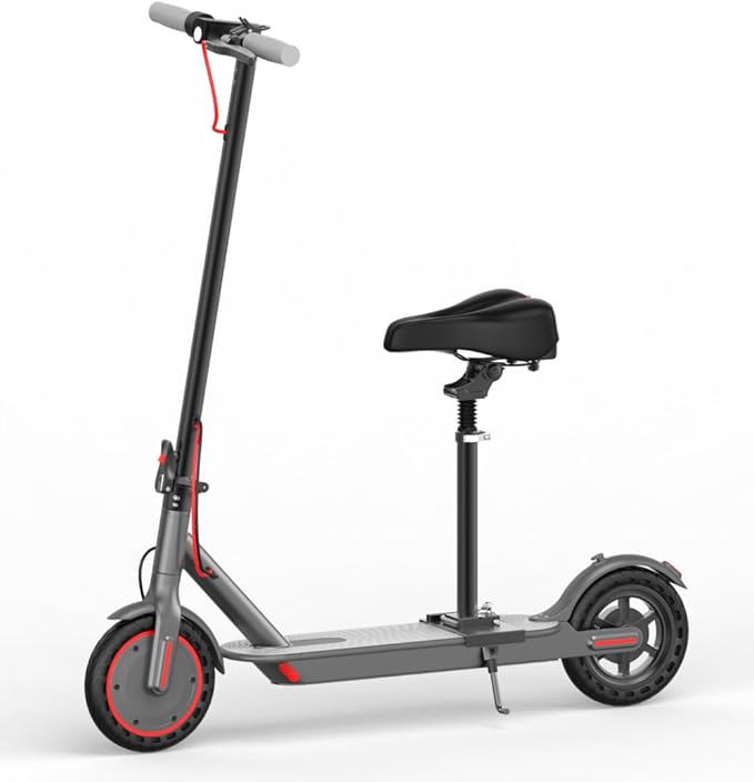 Electric Scooter for Adults- 8.5"/10''/14'' Tires, Up to 19/22MPH by 350W/500W Motor, Max 12/21/23/27/62Miles Long-Range Foldable Commuting Adults Scooter with Double Braking System and App