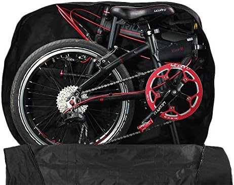 HUNTVP Bike Travel Bag Case Box Thick Bicycle Folding Carry Bag Pouch,Bike Transport Case for Air Travel