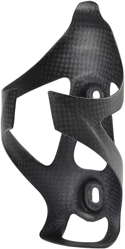 Full Carbon Fiber Bicycle Water Bottle Cages Holder Brackets with Titanium Bolts Pack of 2