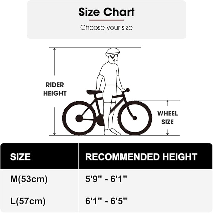 HH HILAND 700C Road Hybrid Bike, 21 speeds Bikes Urban City Commuter Bicycle with Disc Brake for Men Women Adult Comfortable Bicycle