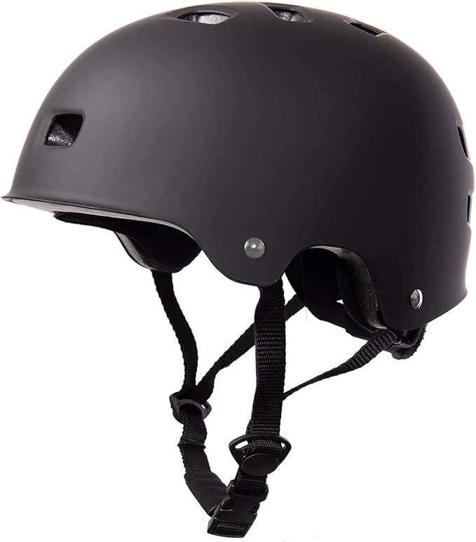 Skateboard Helmet, BMX Helmet, Multi-Sport Helmet, Bike Helmet for Kids, Youth, Men, Women