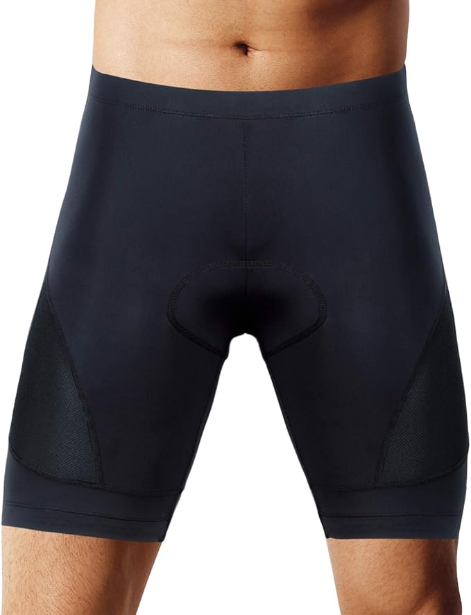 beroy Men's Comfortable Bicycle Cycling Pants, 3D Padded Bike Shorts