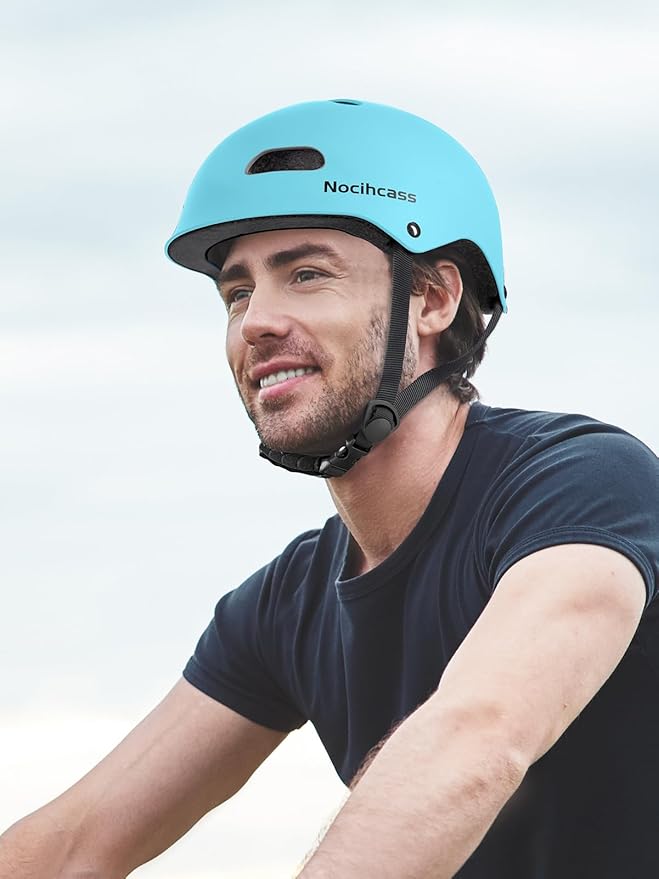 Skateboard Bike Helmet,Multi-Sport with Premium Safety & Ventilation,Shock-Absorbing,Adjustable for Cycling Scooter Commuter Skate Protection for Youth Adult