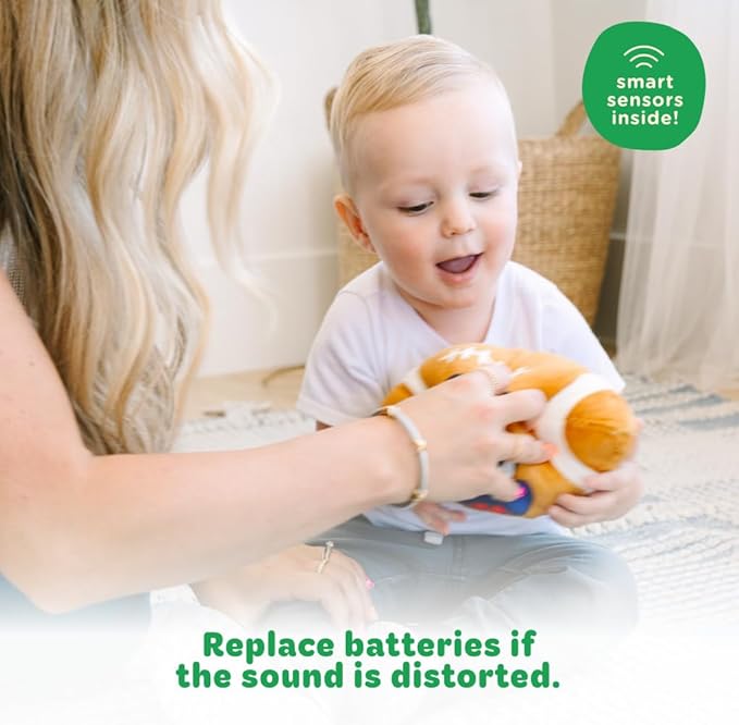 Move2Play, Hilariously Interactive Toy with Music & Sound Effects | Birthday Gift for Boy & Girl | Ball for Toddler & Baby | 6, 12, 18+ Months | 1, 2, 3+ Year Old