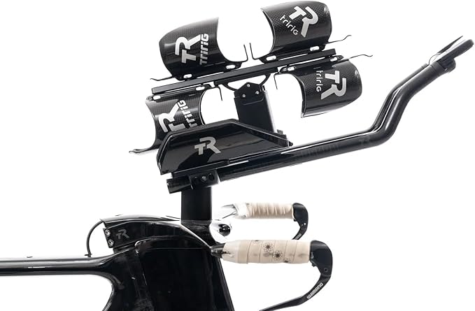 TRIRIG - BTA Elevator - Between The Arms (BTA) Adjustable Hydration Bike Mount Setup - Universal Compatibility with Standard Water Bottle Cage Spacing, T6-6061 Alloy and Multi-Bottle System Capacity