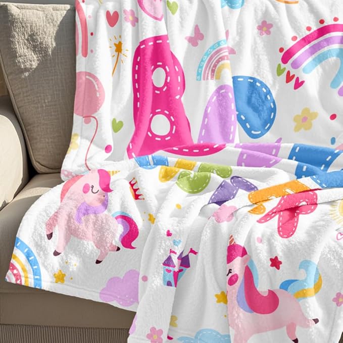 Big Sister Gifts for Girls Age 2/3/4/5, Christmas New Big Sister Gift Blanket 50"x40"