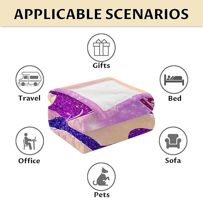 Baseball Blanket Gifts for Girls, 40x50 Inches Sport Throw Blanket for Babies Kids Teens, Pink Soft Fuzzy Nap Blankets for Couch Sofa Bed, Baseball Lovers Gifts