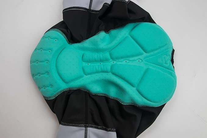 Coconut Ropamo CR Men's Cycling Jersey Set Road Bike Jersey Zipper Pocket Bib Shorts with 4D Padded Cycling Clothing Set