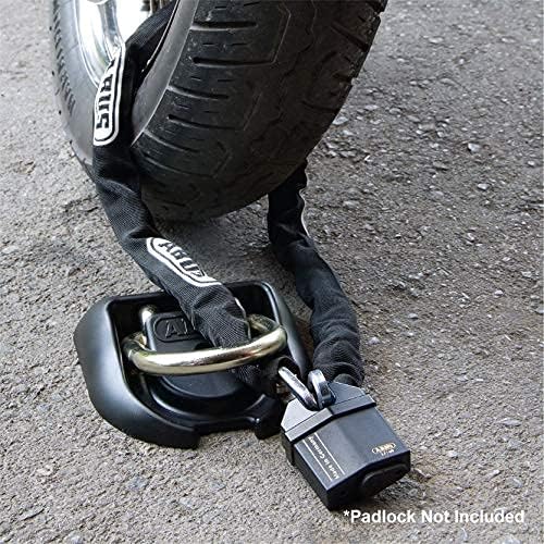 ABUS Hardened Steel 12KS 2 Foot 1/2" Thick Square Security Chain for Bikes, Containers, Trailers, ATV's, Motorcycles and Personal/Industrial Property