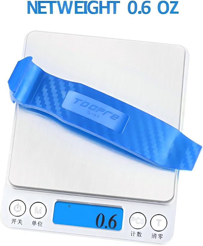 Professional Bike Tire Levers - High-Strength PC Material, Non-Slip Ergonomic Design, Rim Protector for Road/Mountain Bikes(Blue)