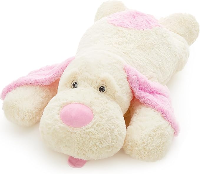MaoGoLan 52“ Giant Stuffed Puppy Dog Animal,Ultra Soft Large Dog Plush Soft Plush Dog Pillow Toy for Girls,Kids,Puppy Lover