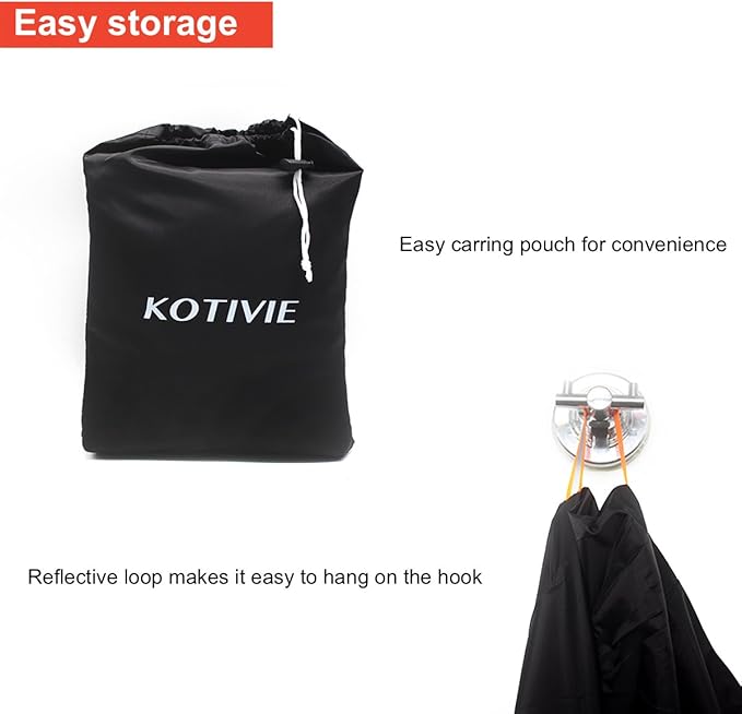 Tandem Bicycle Cover Extra Long Bike Storage Cover 2 Seater Trailer Bike Cover Waterproof Sun Protection