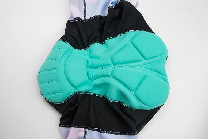 Coconut Ropamo CR Men's Cycling Jersey Set Road Bike Jersey Zipper Pocket Bib Shorts with 4D Padded Cycling Clothing Set