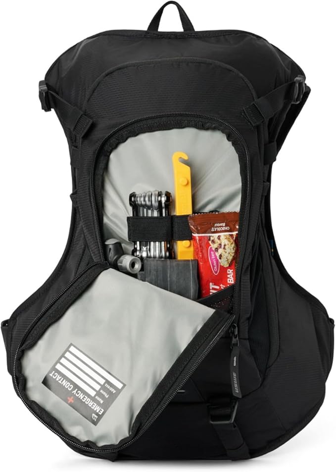 USWE MTB Hydro Hydration Pack with Hydration Bladder - Hydration Backpack for Cycling, Mountain Biking, E-MTB and Gravel Riding, Backpack with Water Bladder