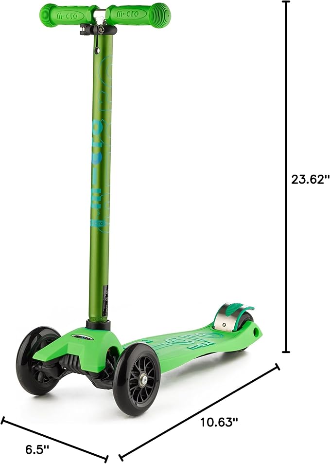 Micro Kickboard - Maxi Deluxe 3-Wheeled, Lean-to-Steer, Swiss-Designed Micro Scooter for Kids, Ages 5-12