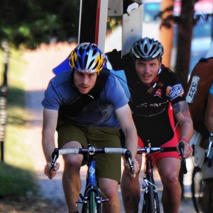 Lo.gas Mountain Bike Shorts for Men,3D Padded Loose-fit Cycling Biking Bicycle Shorts Mens with Underwear Zipper Pockets