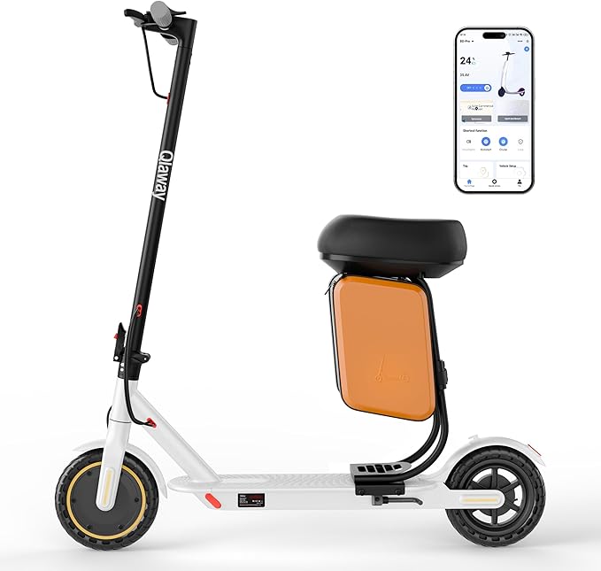 Electric Scooter - 8.5"/10" Solid Tire, Powerful 350W/500W Motor, Top Speed 19 MPH, Max 16-22 Miles Ranges, Load 265LBS, Aluminum Alloy Frame Foldable Commuting Escooter for Adults & Teens