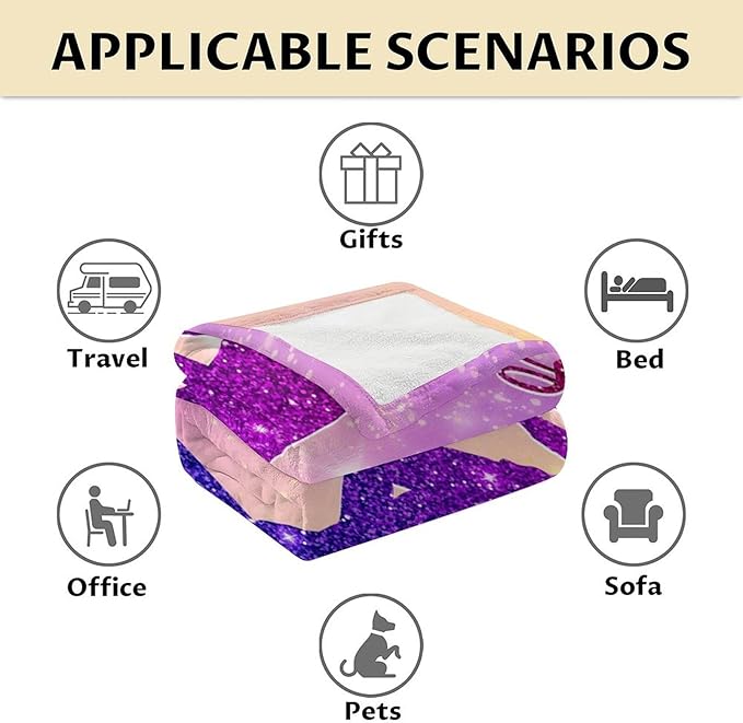 Girls Blanket Gifts- Tennis Throw Blanket for Women Kids Teens- 50x60 Inches Pink Soft Fuzzy Sport Blankets for Nap Couch Sofa Bed- Cute Tennis Lovers Gifts