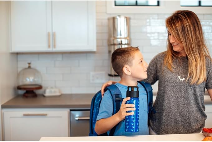 Simple Modern Kids Summit Water Bottle with Straw Lid | 18oz Stainless Steel Cup Insulated Tumbler for Toddlers, School | Wheels Up