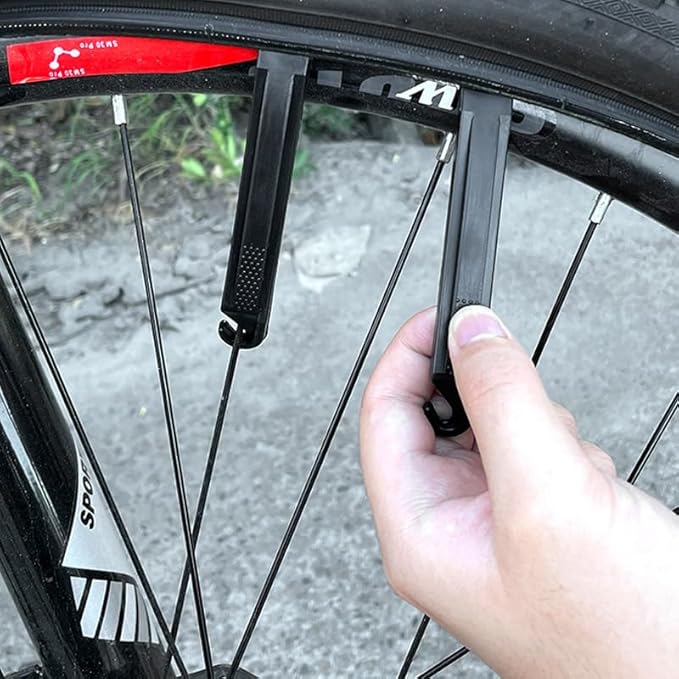 Bike Tire Levers Ultra Strong Bicycle Tire Removal Tool to Repair Bicycle Tube for Road & Mountain Bike Tires Repair Kits Tool (Metals Material)