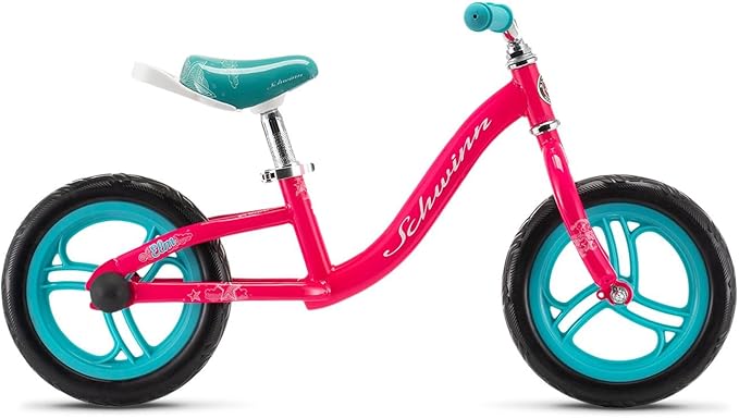 Schwinn Elm and Koen Bike or Balance Bike, 12-20 Inch Bike for Kids Ages 2-13, Black, Blue, Red, Teal, Pink or Purple, SmartStart Ergonomic Design, Adjustable Seat Grows with Child, Training Bicycle