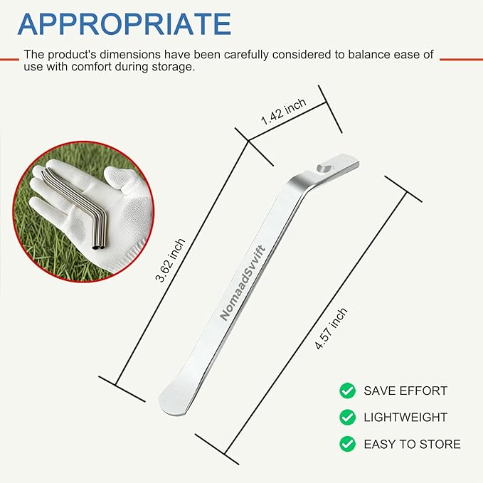 Bicycle Tire Levers, Iron Tyre Spoons, Professional Bike Tire Removal Tool for Road, Mountain Bike, etc