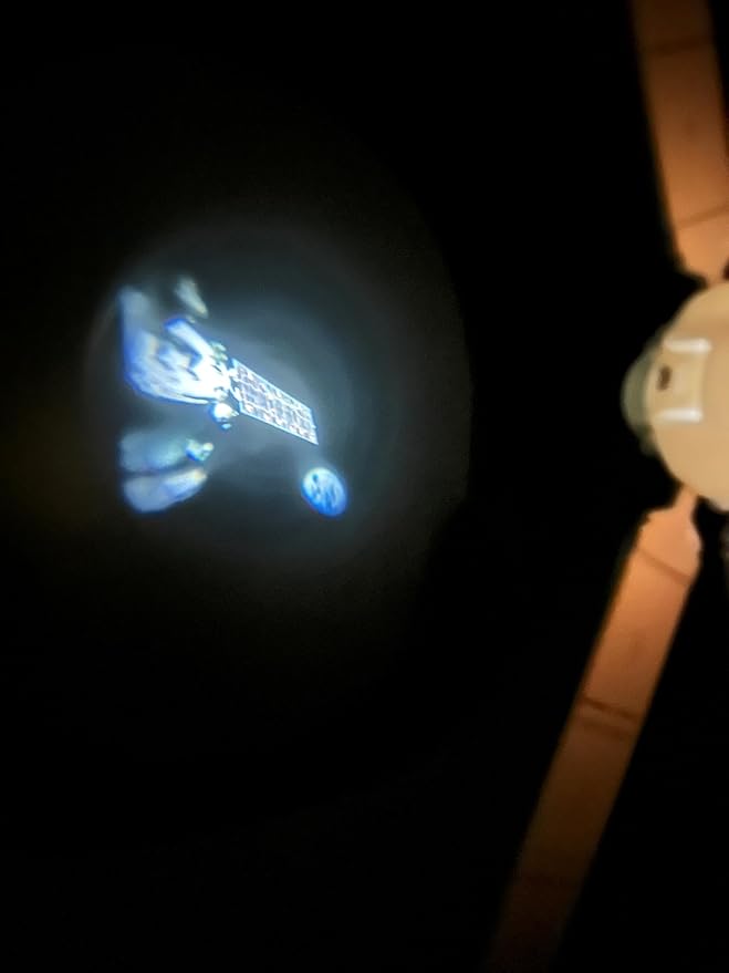 MUKIKIM NASA Future Explorers - Gateway Space Station Interactive Model. Build & Learn STEM Education & Interactive Space Exploration for Kids. with Projector, Orion Capsule & Rotating Solar Panel!