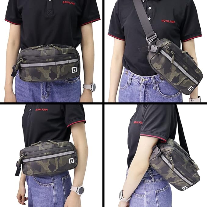 Waterproof Bike Handlebar Bag (Green Camo)