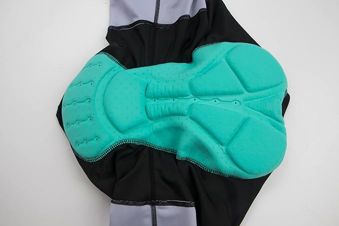 Coconut Ropamo CR Men's Cycling Jersey Set Road Bike Jersey Zipper Pocket Bib Shorts with 4D Padded Cycling Clothing Set