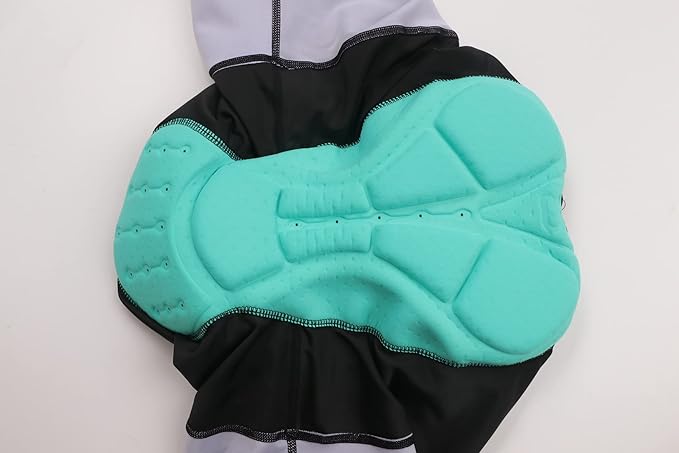 Coconut Ropamo CR Men's Cycling Jersey Set Road Bike Jersey Zipper Pocket Bib Shorts with 4D Padded Cycling Clothing Set