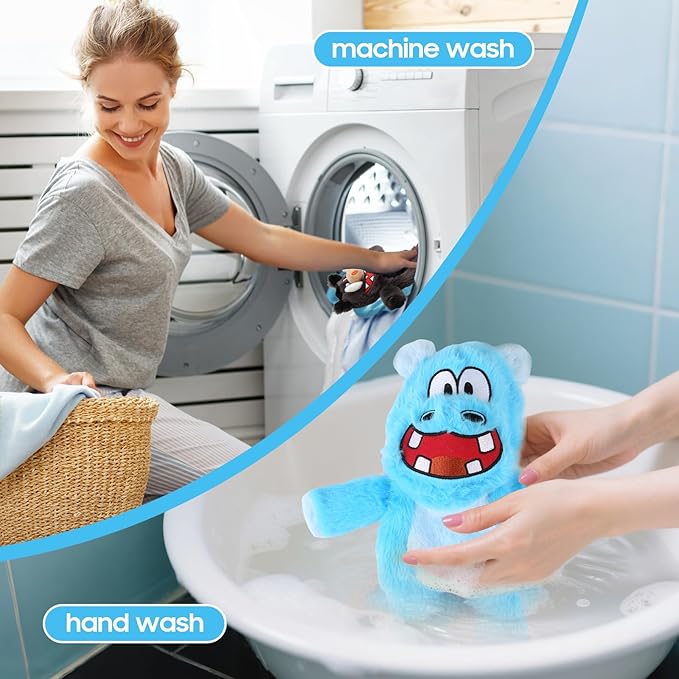 Bzonsmart Squeaky Dog Toys, 5 PCS Crinkle Dog Toy Plush, Dog Toys Value Pack for Small Medium and Large Dogs, Dog Chew Toys to Keep Them Busy