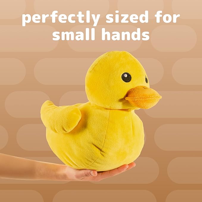 PREXTEX Plush Duck Toys Stuffed Animal with 5 Ducks Baby Stuffed Animals - Big Duck Zippers 5 Little Plush Baby Ducklings - Duck Plush Toys for Kids 3-5 - Duck and Duckling Toy - Gift for Duck Lovers
