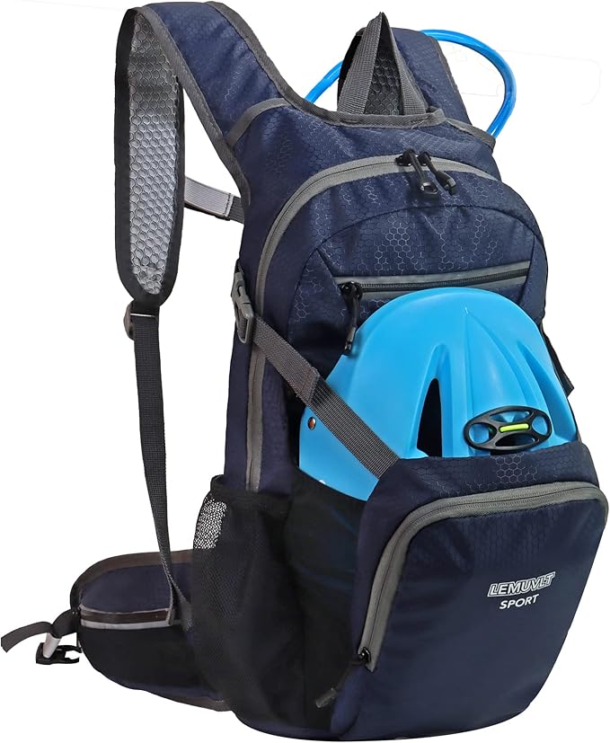 Hiking Daypack Waterproof Biking Backpack 15L Lightweight Durable Backpack for Ski Snowboarding Running MTB Cycling