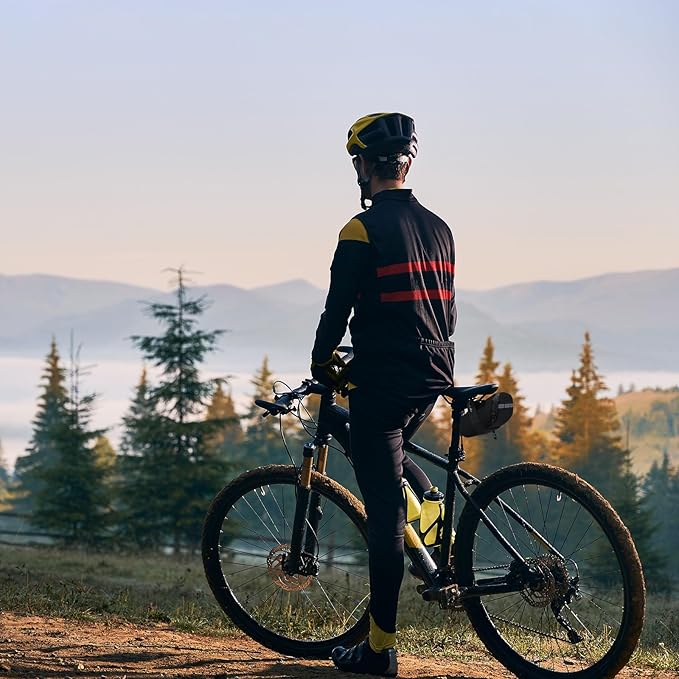 PARDUS Bike Saddle Bag, Water Resistant Bicycle Seat Bag, Durable Under Seat Storage Pouch with Multi-Tool Sleeves, Small Compact Bike Bag, Black