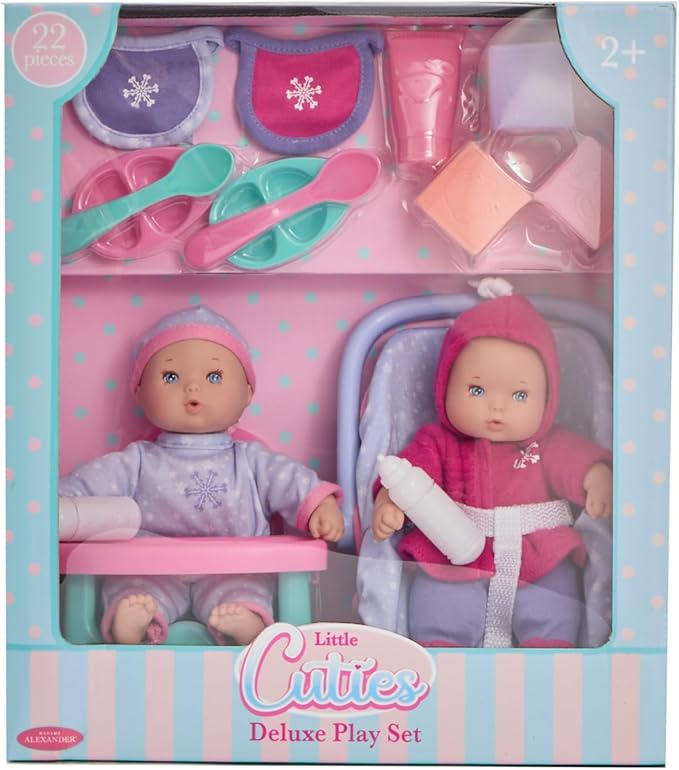 Madame Alexander 8-inch Little Cuties Deluxe Playset