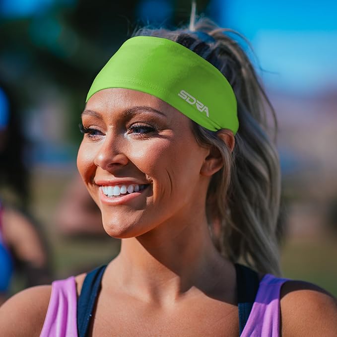 Suddora Workout Headband - Lightweight, Stylish & Comfortable Spandex Headband for Running, Workout, Football, Cosplay & Costumes