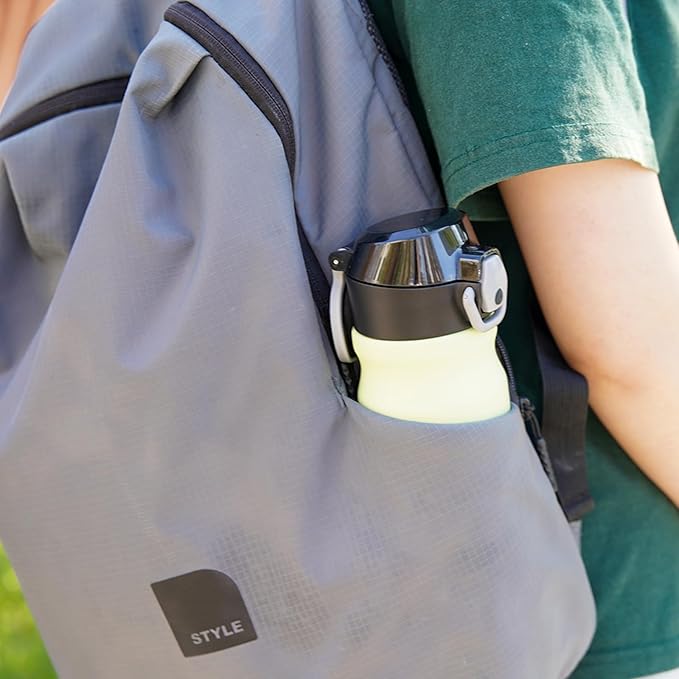 BJPKPK Stainless Steel Insulated Water Bottle with Straw Lid 18oz Reusable Metal Thermal Flask Bottles Keep Cold and Hot,Plaid