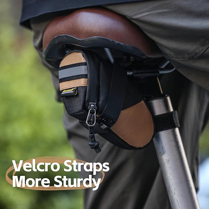 Rhinowalk Bike Seat Bag Bicycle Saddle Bag Cycling Under Seat Pouch for Mountain Road Biking and Commuting Trips