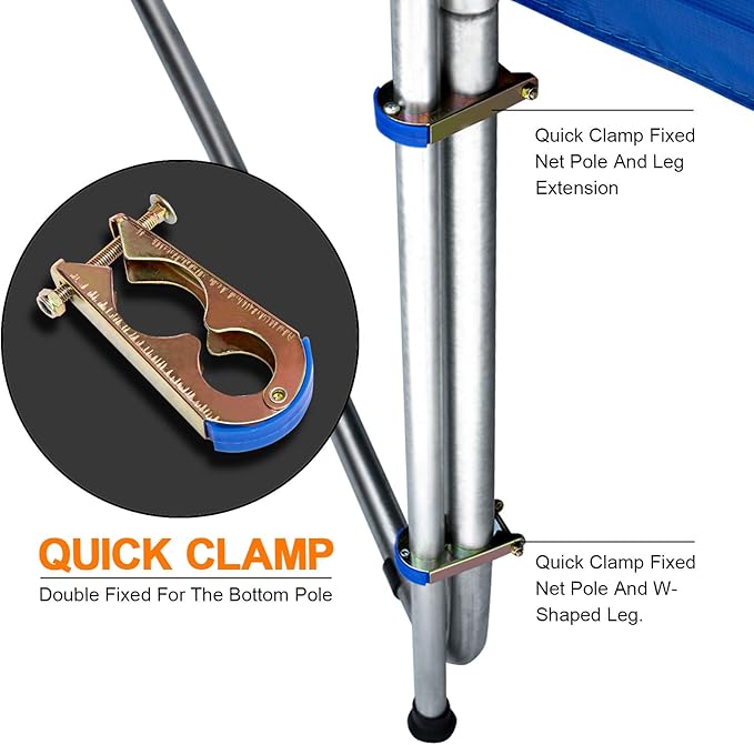 Exacme Trampoline Enclosure Set, Inner Net with Poles Hardware for C14 C15 C16, 6181-N