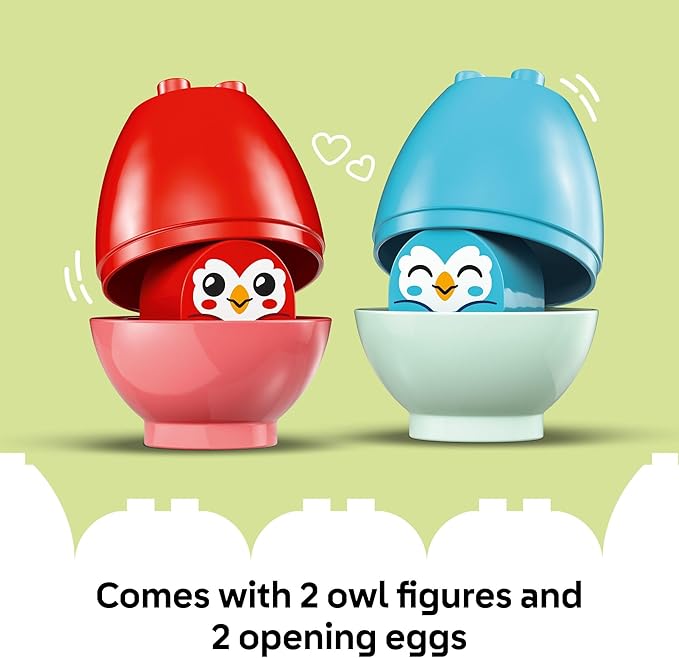 LEGO DUPLO My First Balancing & Stacking Tree Building Toy Playset - Preschool Learning and Educational Toy for Toddlers, Boys and Girls, Ages 1.5+ - Baby Gift Ideas - 10440