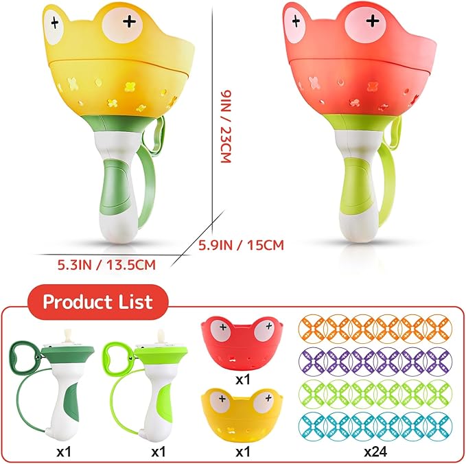 Outside Toys for Kids Ages 4-8 - Manual Capture Catching Game - Toddler Chasing Toy for Boys & Girls, Ages 3-7 - Outdoor Fun Family Games