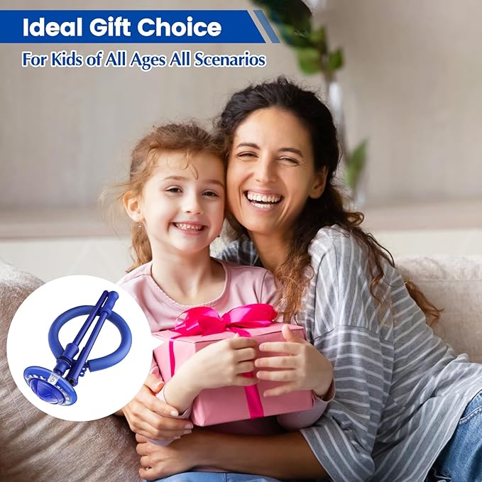 Skip Ball for Kids with Flashing Lights - Indoor Outdoor Game Fitness Toys for Kids, Cool Christmas Birthday Gifts Toys for Girls Boys Age 6 7 8 9 10+ Year Old