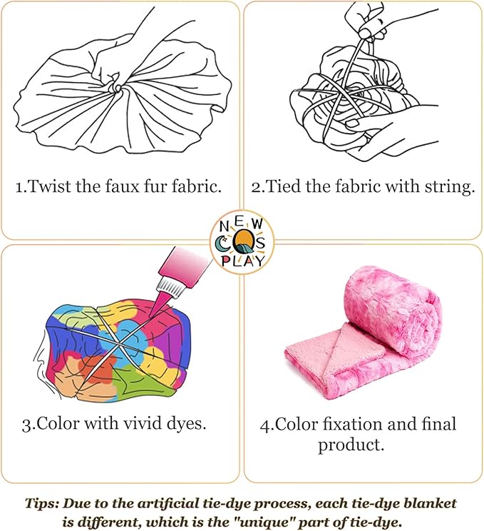 NEWCOSPLAY Super Soft Faux Fur Throw Blanket for Couch Pink Sherpa Fuzzy Plush Warm Blanket for Sofa Bed (Pink, Throw(50"x60"))