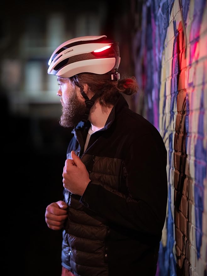 Lumos Ultra Smart Bike Helmet | Customizable Front and Back LED Lights with Turn Signals | Road Bicycle Helmets for Adults: Men, Women