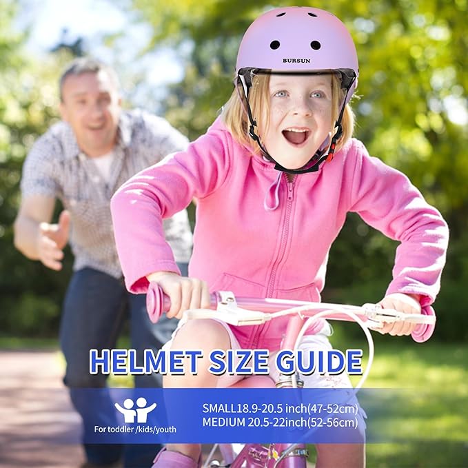 Kids Helmet Toddler Bike Helmets for Ages 2-3-5-8-14 Years Kids Girls Boys Youth, Adjustable Multi-Sport Helmet for Skateboard Cycling Scooter Balance Bike Inline Skating Longboard Roller Skate