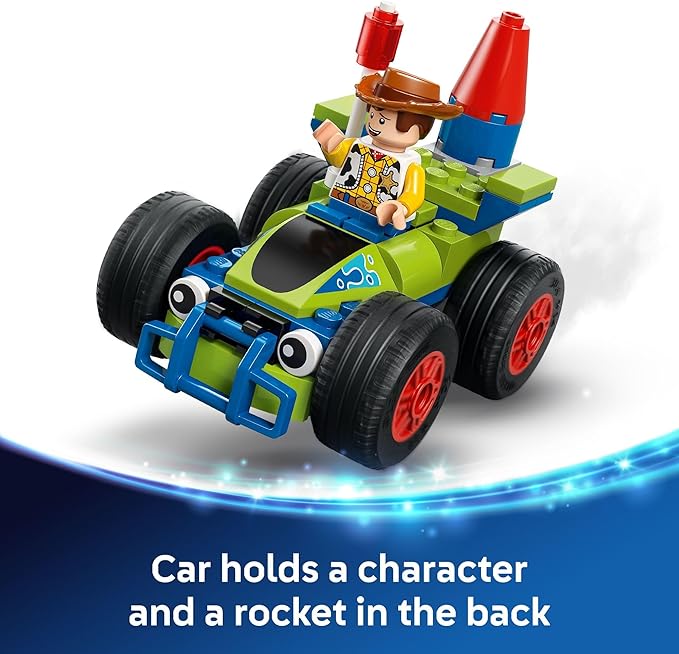 LEGO Disney and Pixar’s Toy Story Celebration Train & RC Car Toddler Toy - Sensory and Pretend Play Building Toy for Preschool Boys and Girls, Ages 4+ - Disney Gift Idea for Birthdays - 43264